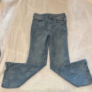 ‼️5 for$25‼️Jumping beans Light Blue Butterfly Flare Jeans